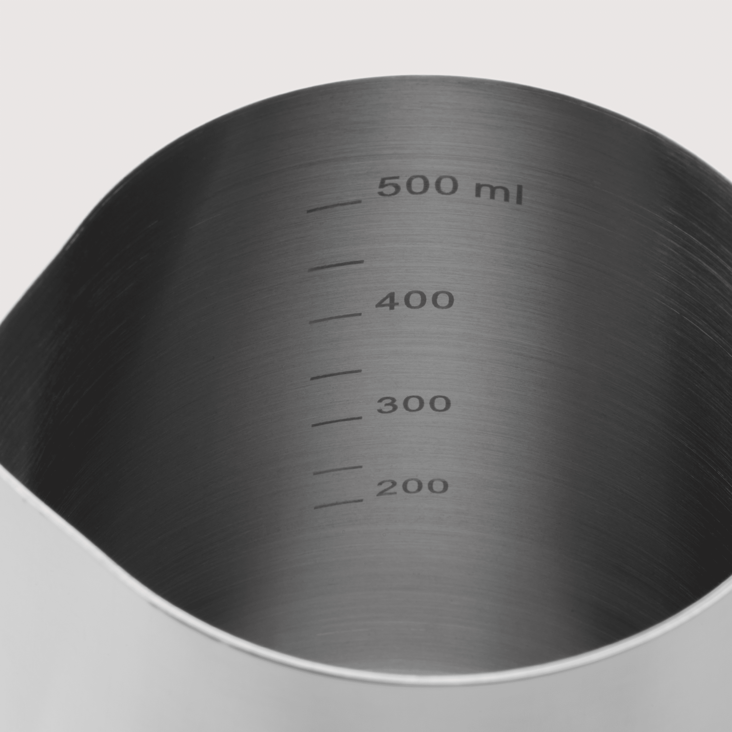 LIGRE Milchkännchen 500 ml, stilvolles Design für präzises Einschenken.